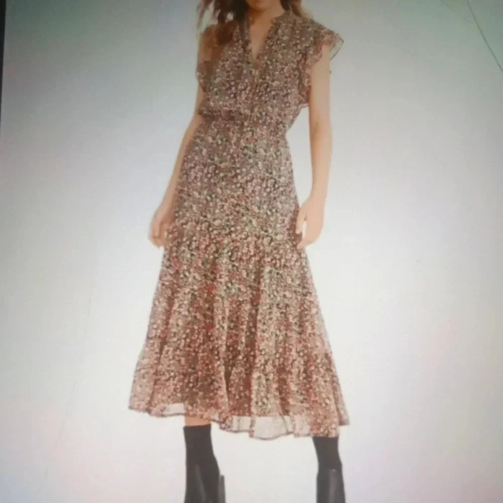 Bb Dakota by Steve Madden flora Clifton disty dress women's XXLARGE